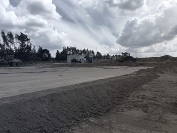 Stabilizacja gruntu podczas budowy drogi ekspresowej S5